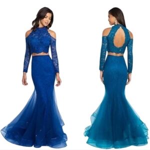 Blush by Alexia 11586Two-Piece Skirt Set Size NavySize 6 H